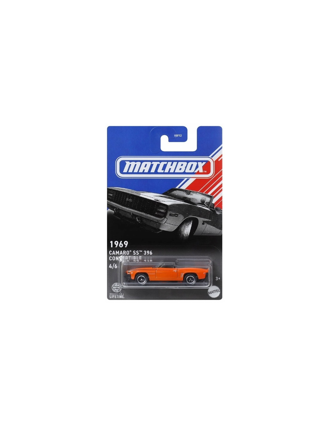 Matchbox 1:64 - American Convertible - 1969 Chevrolet Camaro SS