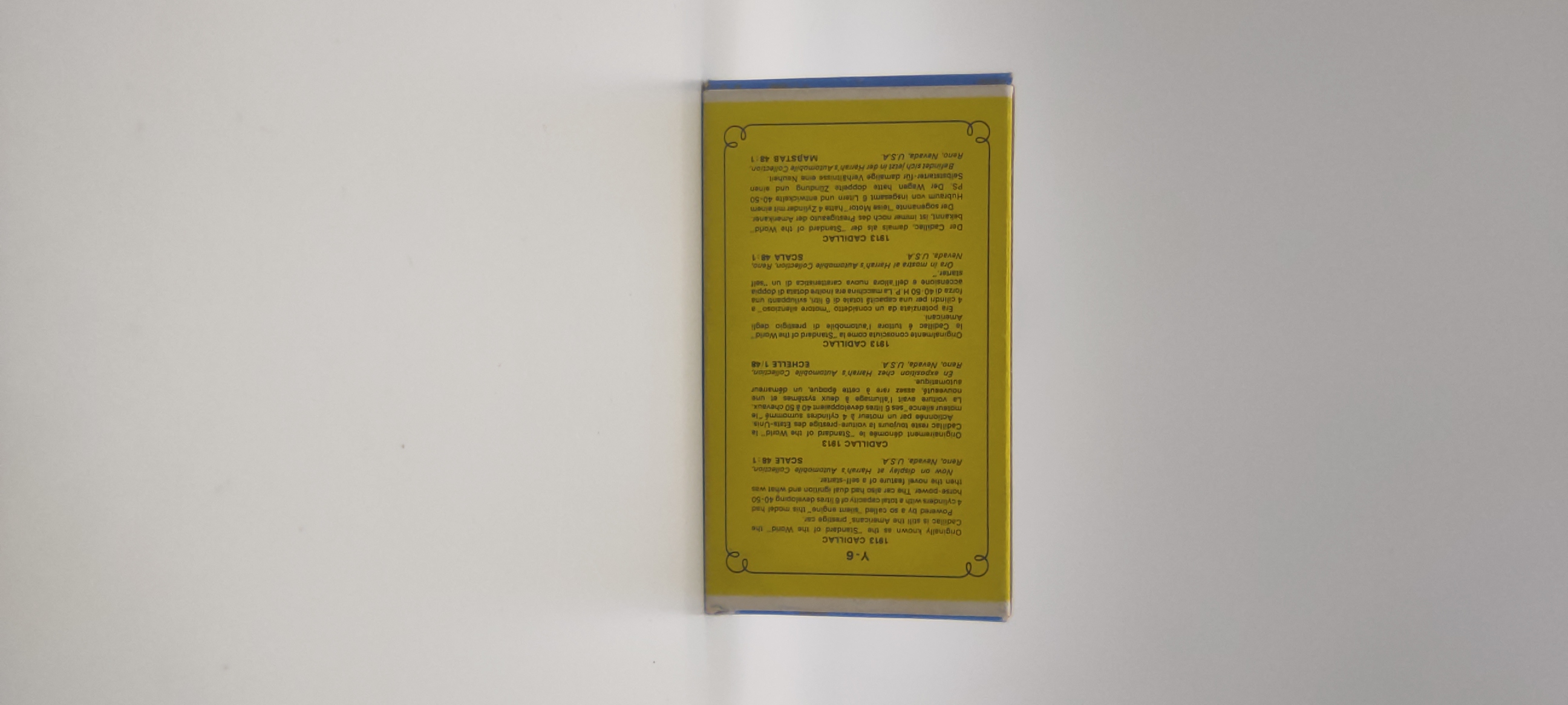 Matchbox model of yesteryear y-6 3